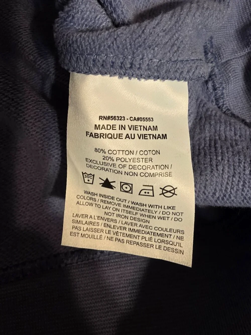 Nike Sportswear Club Fleece Loose Crew Neck Sweatshirt NWT Blue XS